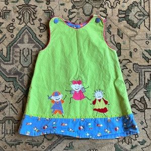 Handmade Reversible Dress Vintage